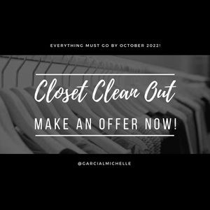 Closet Close Out!